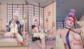 Byoru's cosplay beauty captivates in wild passionate intimate play
