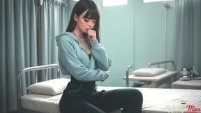 i brought my step daughter to old doctor and found her giving him a deep blowjob.[ai generated]