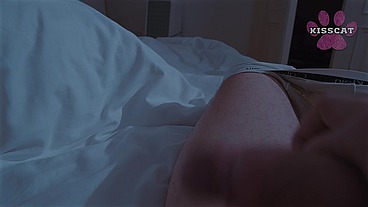 Step Mom Catches Us in Her Bed! Then Puts Step Daughter on Top - Kisscat & Amber Bloom