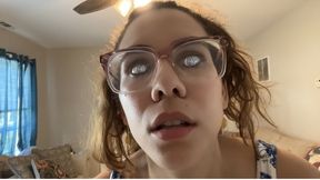 Violet gets mesmerized