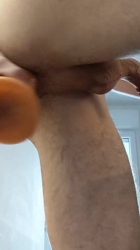 Deep Dildo in My Belly