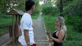 I fuck a stranger in public and he cums in my mouth... I hope no one saw us! Naty Delgado