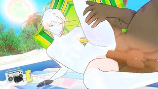 aventurine likes thick jizz-shotgun - honkai starlet ride