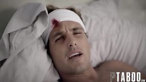 Big-tittied Wife Conceals Sinful Truth from Amnesiac Husband