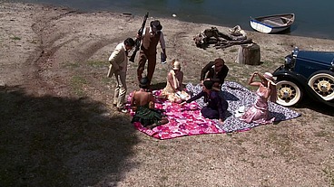 Bobbi Starr, Dylan Ryder, Julia Ann And Natasha Marley Outdoor Orgy