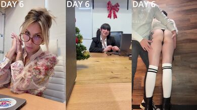 FK2 - My cowerker fuck my intern into the toilet of the office for her first time - PART 3