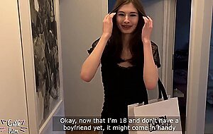 Cutie kim, stepsister lost her virginity on her coming of age with two at once..
