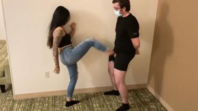 Click for gif
Ball Bashing Beauty