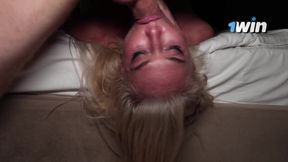 Rode the cock like a wild! CRAZY-MILF ON HER HUNT