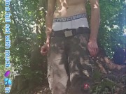 💦🍆Cum with me the cool Nike Pro Shorts🥵in a lost place but don't let the champagne float away 🥵