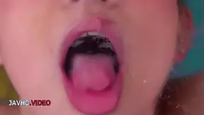 Naked Beauty Soaks Her Wet Pussy With Steamy Asian Dildo Fun