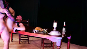 ”Huge & unshaved perverted hunk loves having a shaft in his bum”