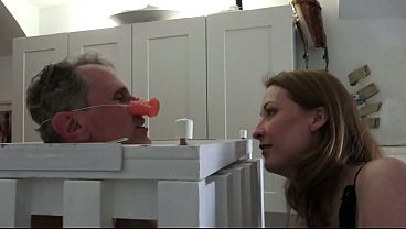 Fuck the stuffed pig &ndash_ while drink the condoms from my lovers!