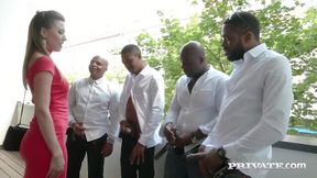 Private.com - Paulina Soul Shines In 4 Big Black Cock Orgy!