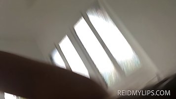 Naughty teen brunette, Riley Reid likes to have sex and suck cocks at all times