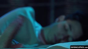 Vincent Landi begs for Antu Burghos to suck his swelling boner