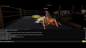 3D Anime Nitee Gets Wild In Game With Intense CMC Session