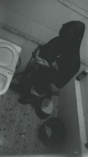 I saw everything my stepson was doing in the bathroom on the camera.   Clip 1