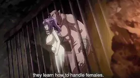 Goblin Dominates Captive Warrior in Fiery Hentai Dungeon Lust Battle