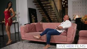 Ebony Vixen Jayne Doh Mends His Broken Heart