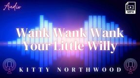 British Small Penis Encouragement JOI Audio Wank Wank Wank Your Little Willy you Wanker