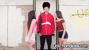 Gia Paige, Riley Paige And Riley Reid - Taunt Royal Guard
