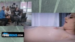 Strict Stepparents Charley Hart and Filthy Rich Control Their Stepdaughter's Love Life