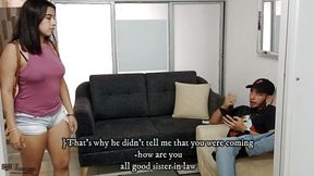 Fucking My Stepsister's Pussy in the Shower - Porn in Spanish
