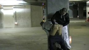 fucked by a straight scally boy in public parking