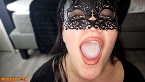 Her Husband Had Saved Up CUM for 3 Days And Then She Swallowed It All - MONSTER LOAD - Millie Fox