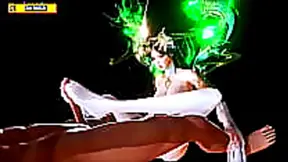 Green Lantern Seduced by Giant Alien Dick in Hot Animated Tryst