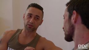 cock-hungry bombshell alexa tomas rides two massive cocks with ass & pussy