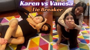 Petite vs Voluptuous - Karen Challenges Vanesa for a Tie Breaker Match Between Friends