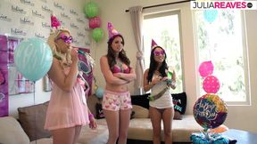 Alluring milfs use toys before fucking themselves hard