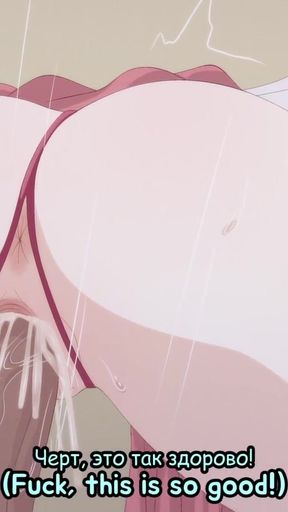 Alya Can't Stop Cheating in Russian! (Tokidoki Bosotto, NTR, Bull POV, Impregnation, Phone, Maledom, Virginity)   Clip 3