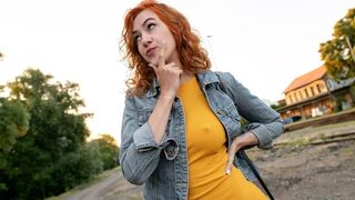 Dirty Talking Walk Home - MILF Teacher Fucks Her Student In Classroom