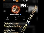 Ts Missjasminebaby Milking this Thug Monster BBC while eating his Ass until he Busted A huge Load