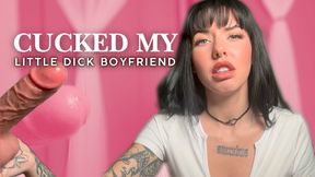 Cucked My Little Dick BiCurious Boyfriend Scarlett Cummings makes you suck cock for her while she gets off to you being gay