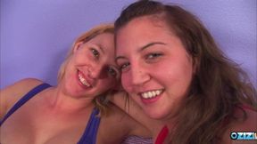 Katrina Angel and Kaycee eat each other pussies before having a threesome with a BBC