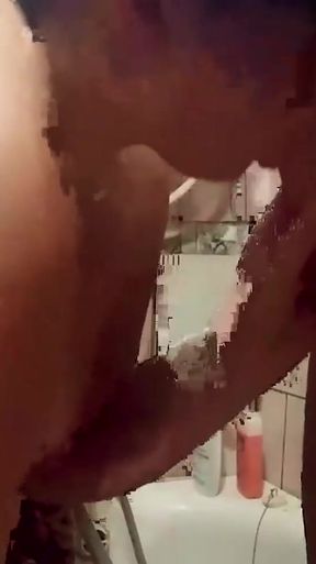 Jaw-dropping moment from "I wanted to wash it but I came to suck it"