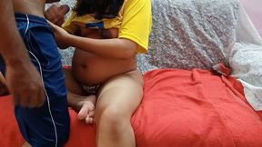 Pregnant Bhabhi Standing in the Balcony Was Made to Ride the Dick in the Room - Indian Bhabhi