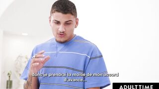 ADULT TIME - Lucky Landlord Has Surprise PUSSY STACK Fuck With 5 SLUTTY MILFS! FRENCH SUBTITLES
