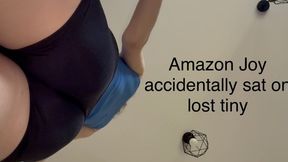 I lost my tiny, almost step on it, nearly crash it and accidentally sit on it! What a rollercoaster of emotions!