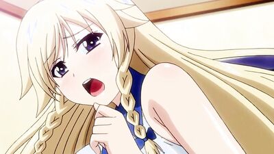 Watch this blonde bombshell get her big tits slammed hard and covered in cum
