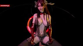 Busty Dancer Unveils Hidden Secrets in Steamy 3D Hentai Scene