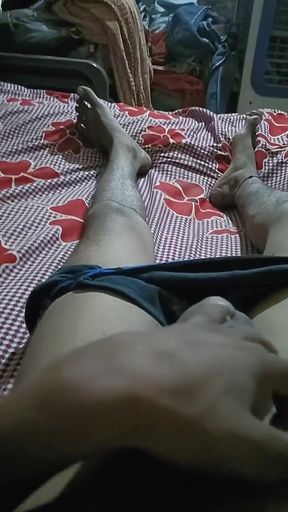 Indian Boy Masterbating at Home and Enjoyed