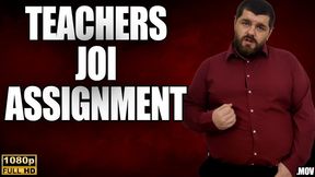 KingMarti: Teachers JOI Assignment - Full HD 1080p - MOV