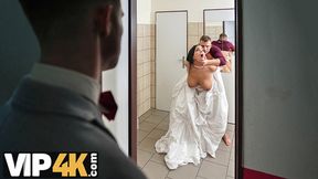 Horny&#x1F975; groom gets betrayed by bride in sizzling 4K affair