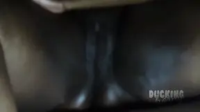 Duckinghorny finger fuck after massage