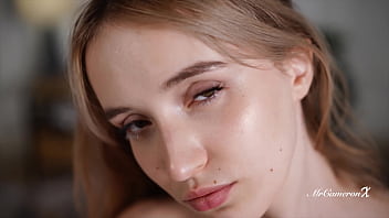 18-year-old girl with braces and perfect big tits